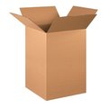 Box Packaging Tall Cardboard Corrugated Boxes, 16"L x 16"W x 26"H, Kraft 161626